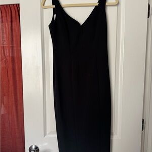 Elegant Black Sleeveless Dress